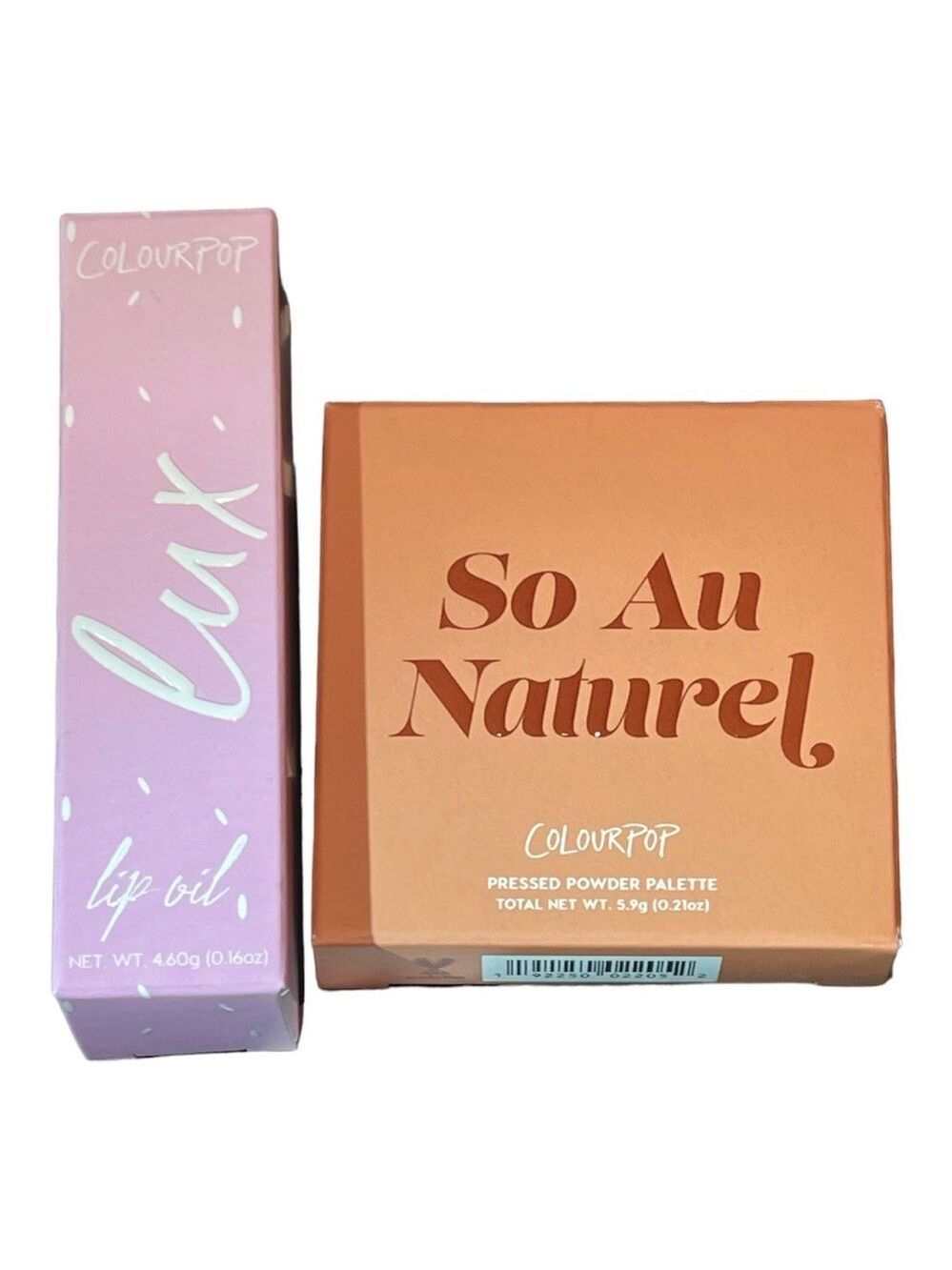 Colourpop So Au Naturel Eyeshadow Palette & Heyyy Lip Oil